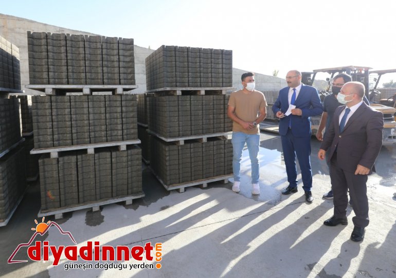 Vali Varol Parke Üretim Tesisini ziyaret etti3