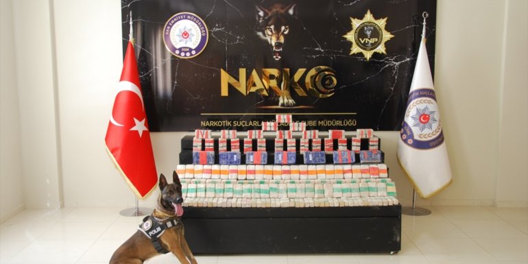 Van'da 205 kilo 240 gram eroin ele geçirildi