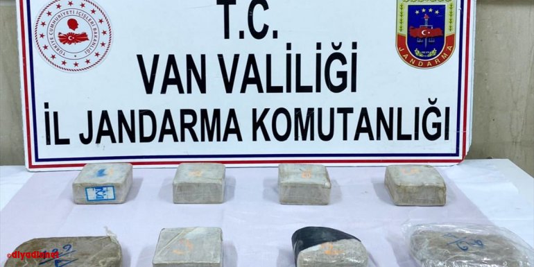Van'da 11 kilo 800 gram eroin ele geçirildi
