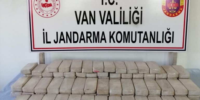 Van'da 51 kilogram eroin ele geçirildi