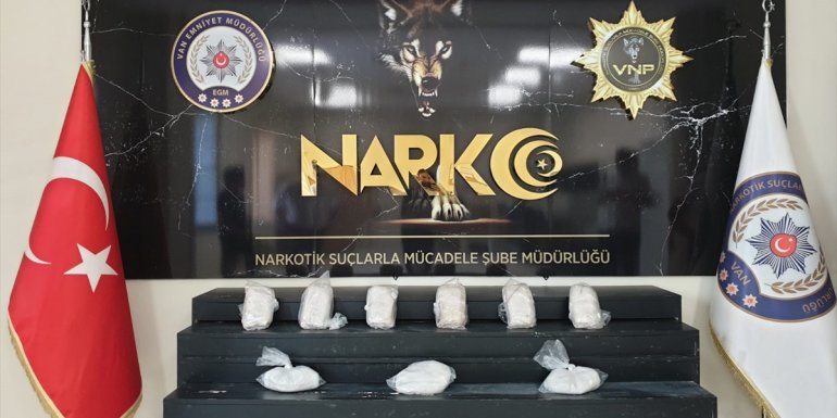 Van'da 6 kilogram sentetik uyuşturucuyla yakalanan kişi gözaltına alındı