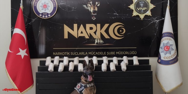 Van'da 10 kilo 162 gram uyuşturucu ele geçirildi