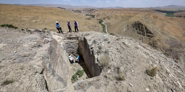 Van'da Urartular dönemine ait yeni bir kale kalıntısı tespit edildi