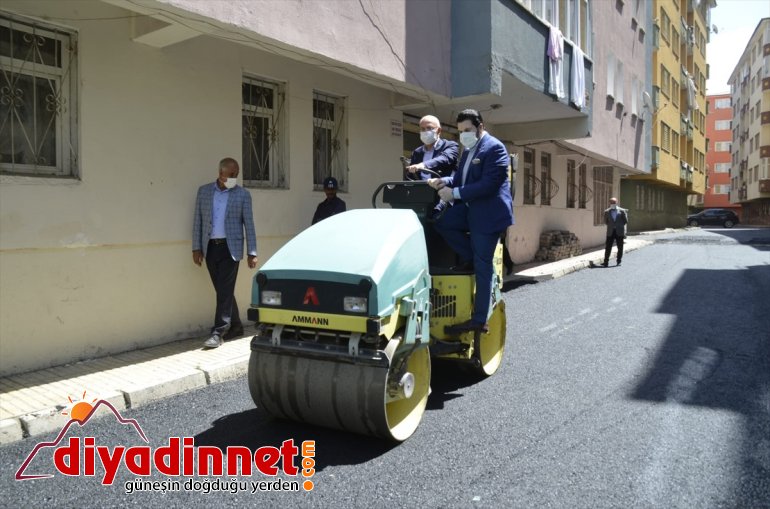 kentin asfaltlıyor Belediyesi yollarını ürettiği Ağrı asfaltla 3
