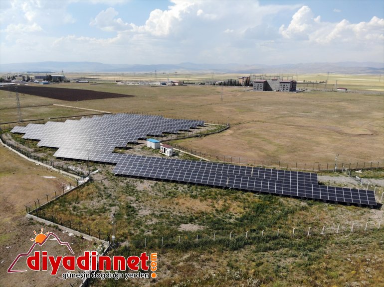 Ağrı İbrahim Çeçen Üniversitesi güneşten aldığı enerjiyle aydınlanıyor3