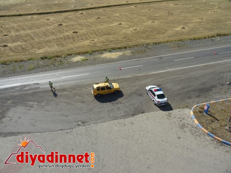 yolundaki helikopterle trafik kara Ağrı-İran denetlendi 3