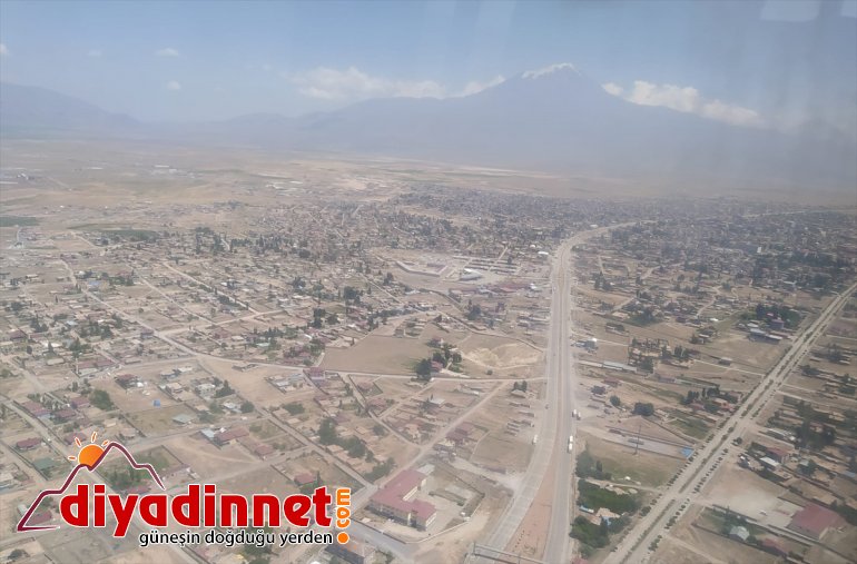 kara helikopterle denetlendi Ağrı-İran yolundaki trafik 6