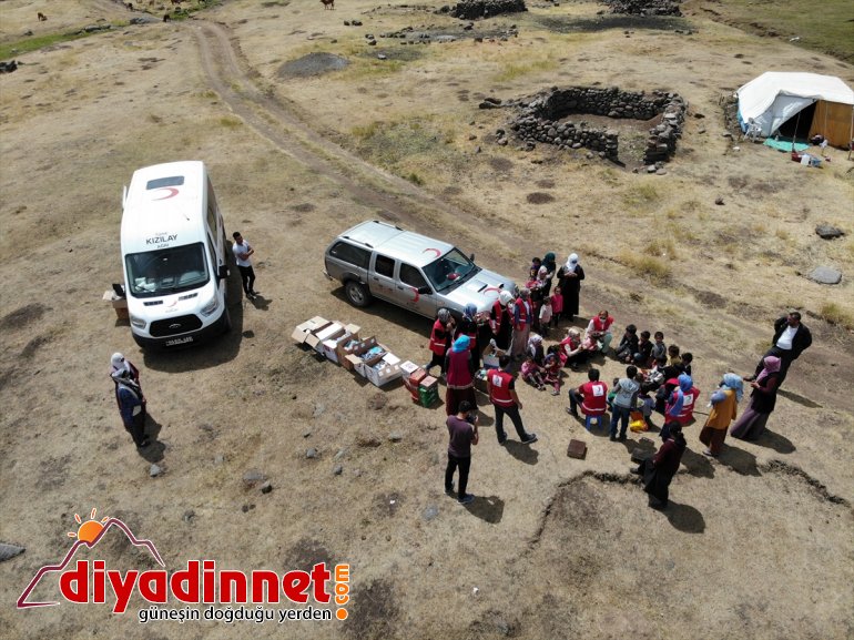 göçer yaşadı hediyeleriyle yaylalarındaki Ağrı Kızılayın çifte bayram minikler, 8
