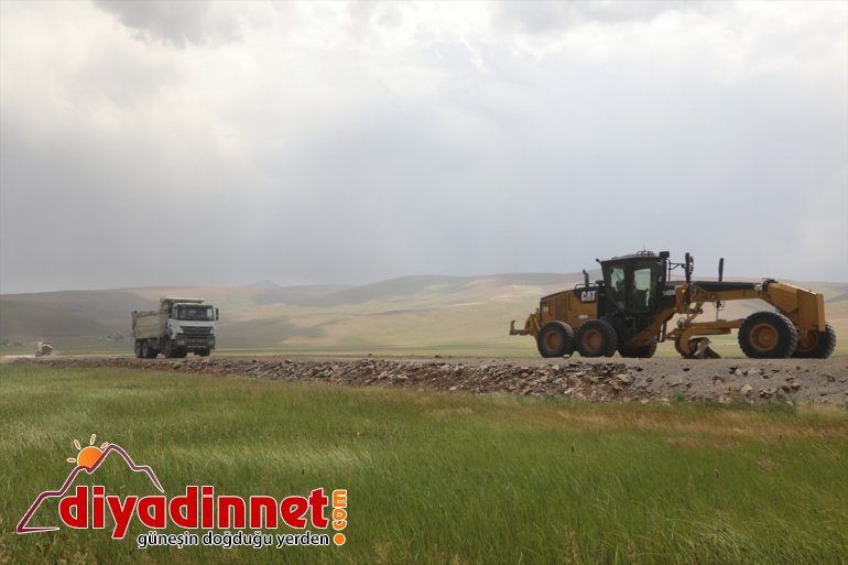 sıcak asfalt köy Ağrı