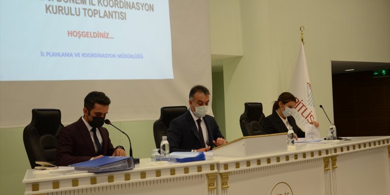 Bitlis'te '3. Dönem İl Koordinasyon Kurulu' toplantısı yapıldı
