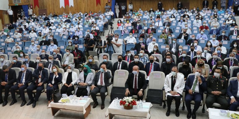 KKTC Cumhurbaşkanı Tatar, Elazığ'da düzenlenen konferansta konuştu: