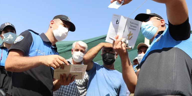 Elazığ'da polis ekipleri, besicileri ve vatandaşları 'sahte paraya' karşı uyardı