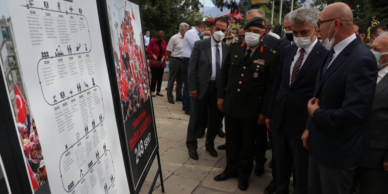 Erzincan'da "15 Temmuz Kronoloji Sergisi" açıldı