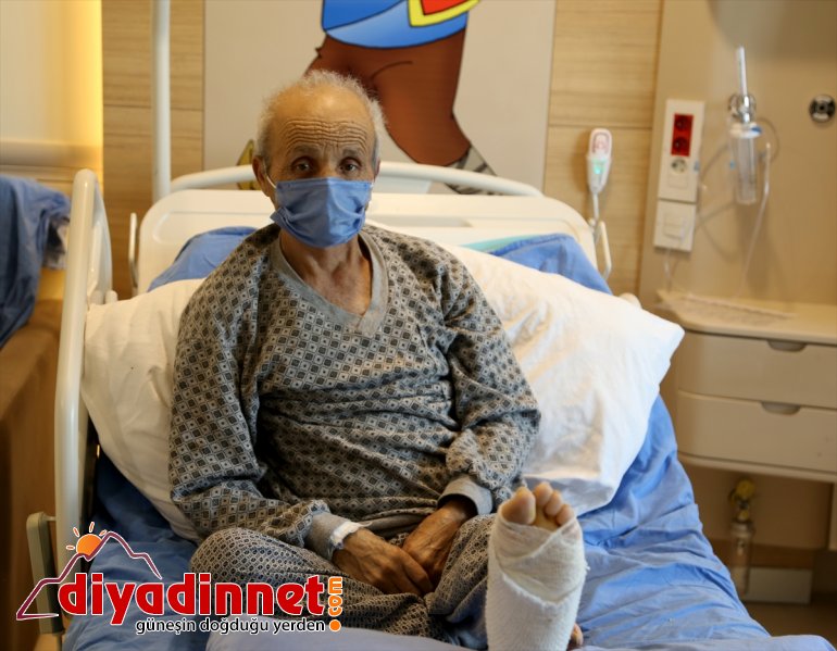 - ERZURUM Erzurum Şeker yanan kesilmekten ayağı, Hastanesinde kurtarıldı hastasının Şehir 2