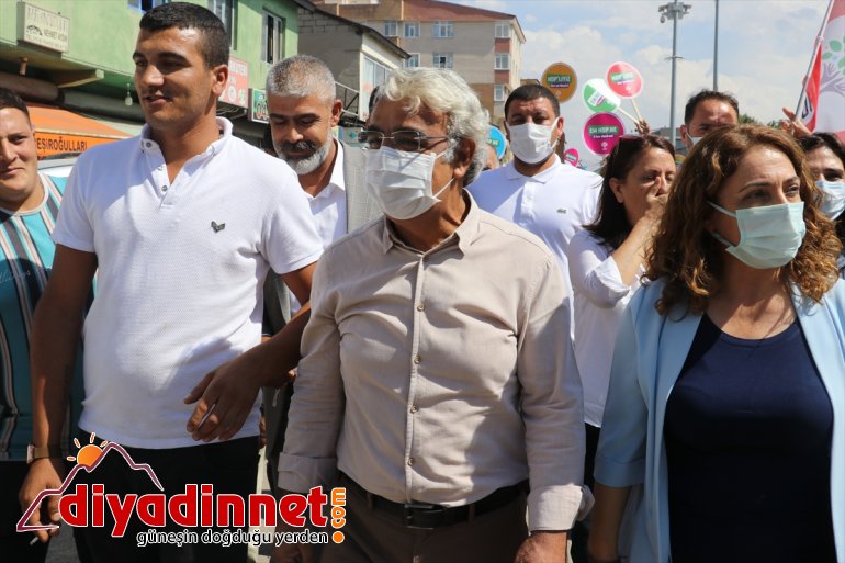 HDP Eş Genel Başkanı Sancar Ağrı