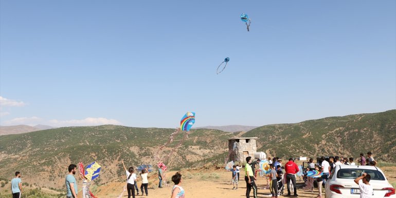 Hizan'da uçurtma şenliği düzenlendi