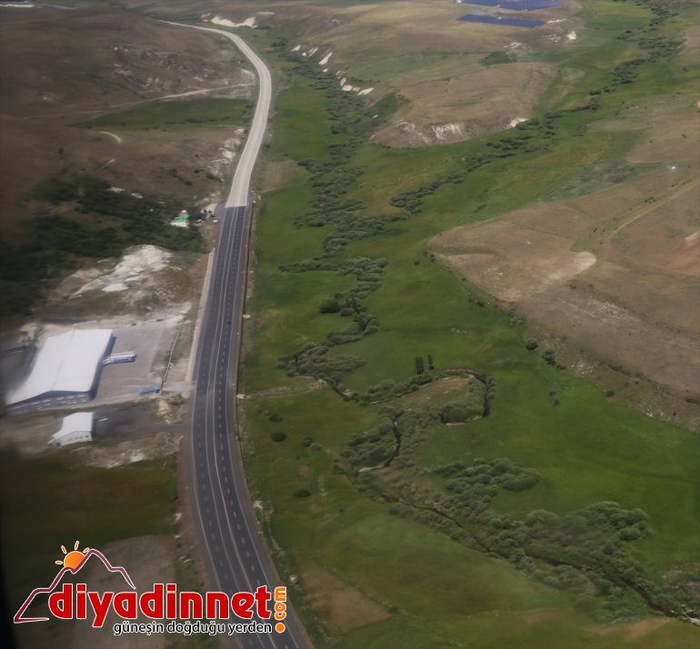 bayram kara Jandarma Erzurum-Artvin helikopterle denetledi yolundaki trafiğini 4