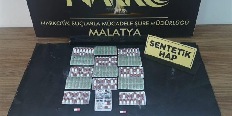 Malatya'da uyuşturucu operasyonunda yakalanan zanlı tutuklandı