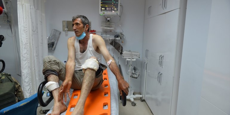 Tunceli'de bozayı saldırısına uğrayan kişi yaralandı