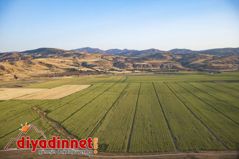 ve havadan görüntülendi ve Tunceli