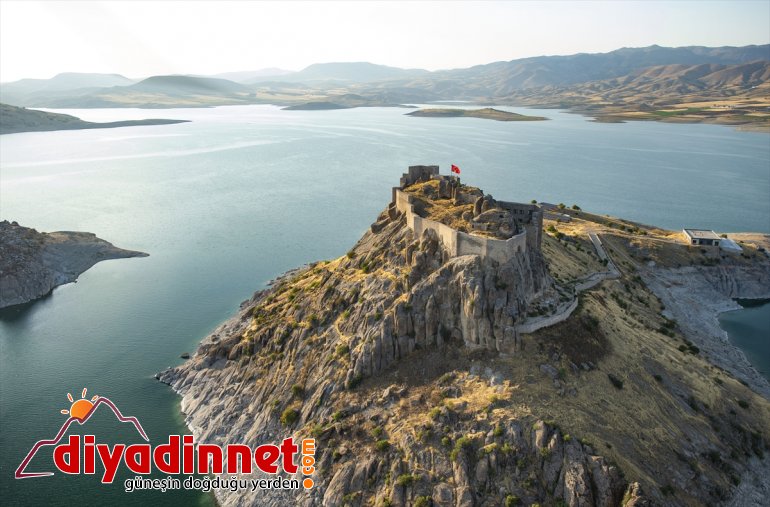 güzellikler görüntülendi ve ilçelerindeki havadan doğal Pertek ve Tunceli