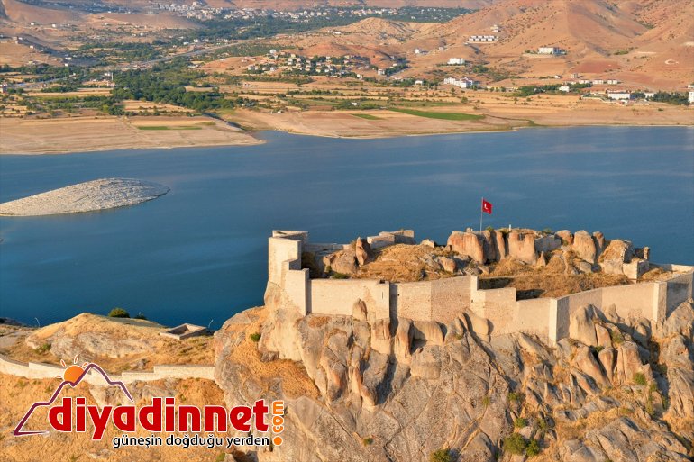 doğal ve ilçelerindeki güzellikler Pertek tarihi görüntülendi havadan Mazgirt Tunceli