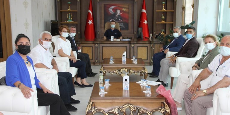 Türkiye Muhtarlar Federasyonu Başkanı Aktürk'ten Kaymakam Demirer'e ziyaret