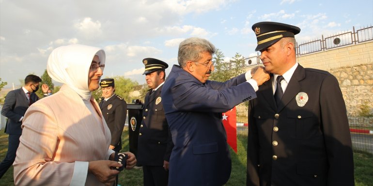 Van Emniyet Müdürlüğünde terfi töreni