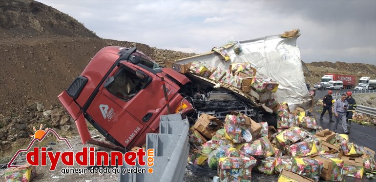 Ağrı'da 2 tırın çarpıştığı kazada 1 kişi öldü