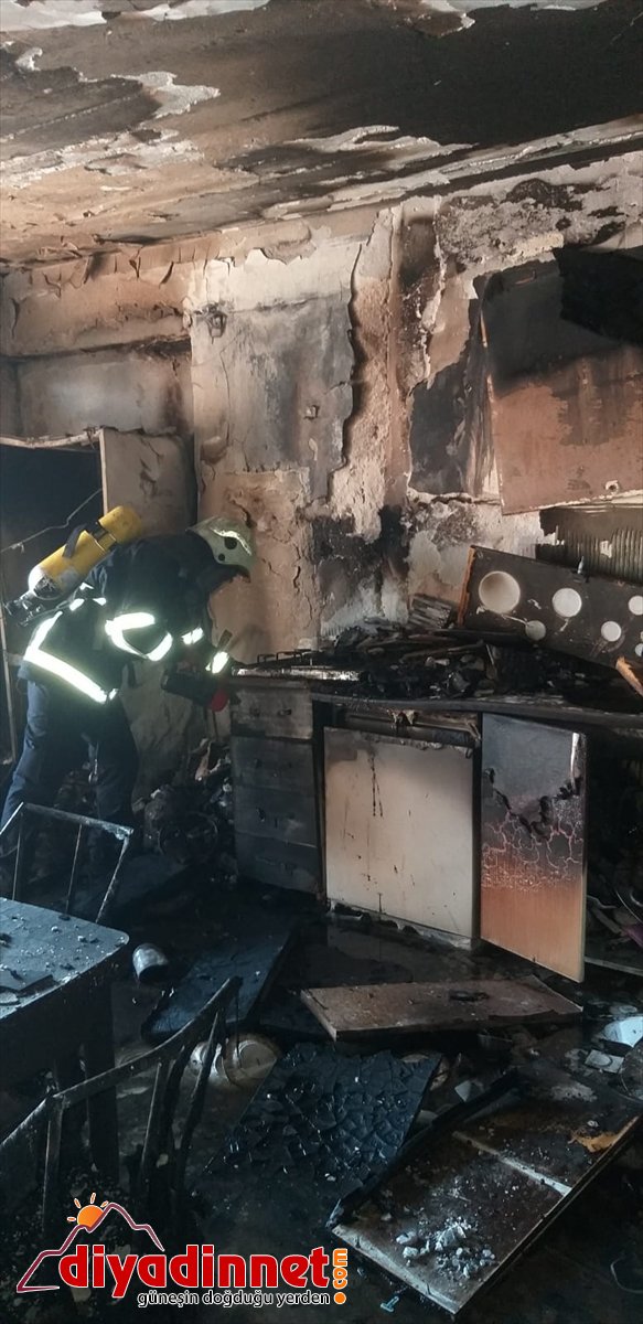 ev eden itfaiye müdahale Ağrı