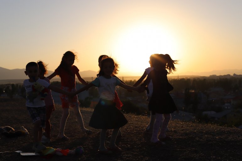 Ağrı kızıla boyanan gökyüzü büyüledi3