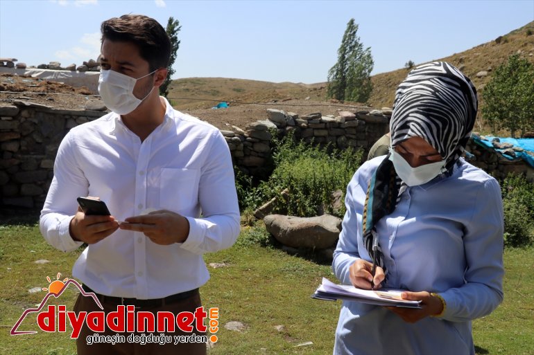 Kovid-19 kırsalda kırmızı çalışmaları haritasında kategorideki sürüyor AĞRI Ağrı
