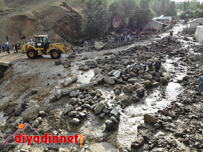 selde bağlı yaşanan AĞRI zarar ev Taşlıçay ilçesine Gözucu gördü - ahırlar köyünde ve 16