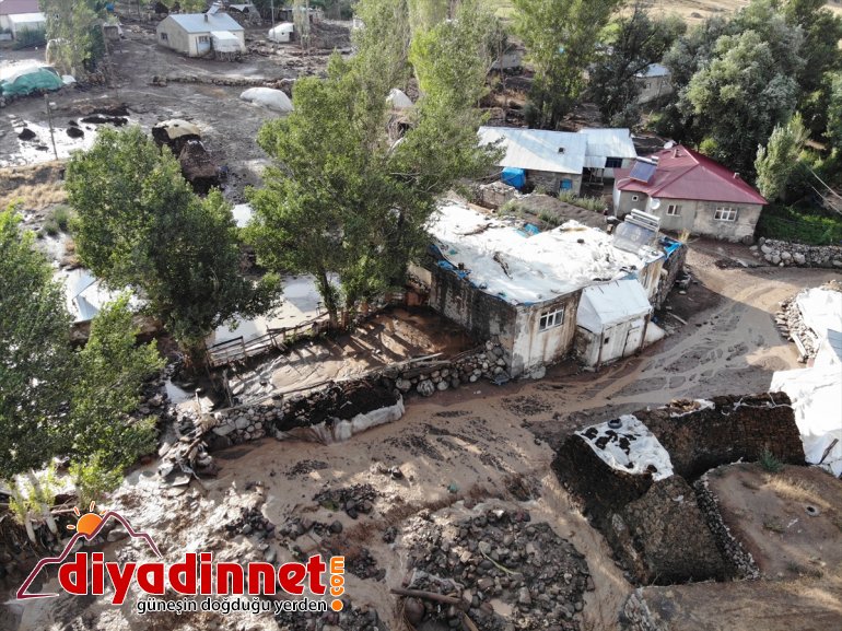 yaşanan zarar selde Taşlıçay Gözucu ilçesine gördü bağlı ahırlar - ev ve köyünde AĞRI 4