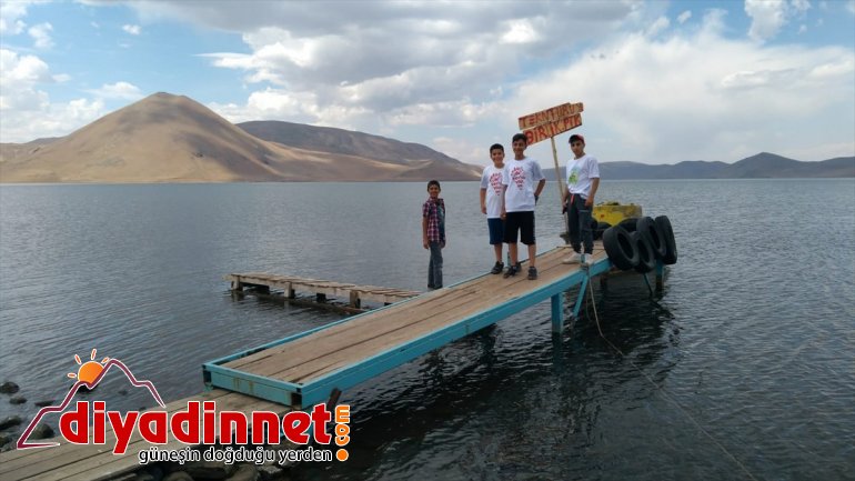 katıldı Ağrılı izci Balık öğrenciler Gölü