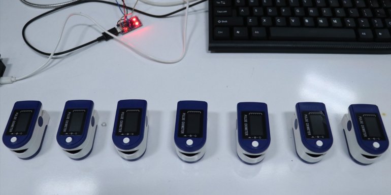 Elazığ Fırat Üniversitesinde kandaki oksijen miktarını ölçen nabız oksimetresi geliştirildi