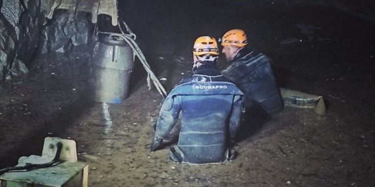 Erzurum'da 14 gün önce sele kapılan işçiyi arama çalışmaları sürüyor