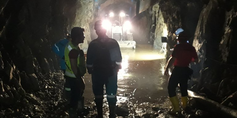 Erzurum'da 8 gün önce sele kapılan işçiyi arama çalışmaları sürüyor