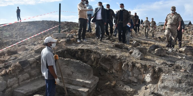 Ani Ören Yeri'nde kazı ve restorasyon çalışması sürüyor