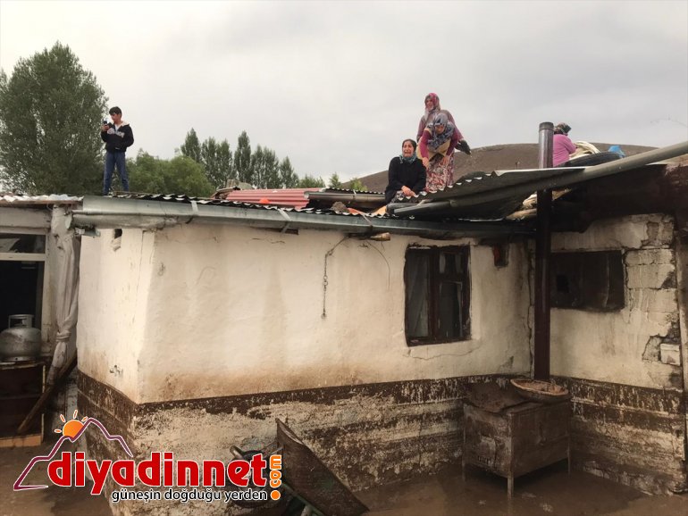 yaşandı - nedeniyle KARS Sağanak su köyünde baskını Aynalı 2