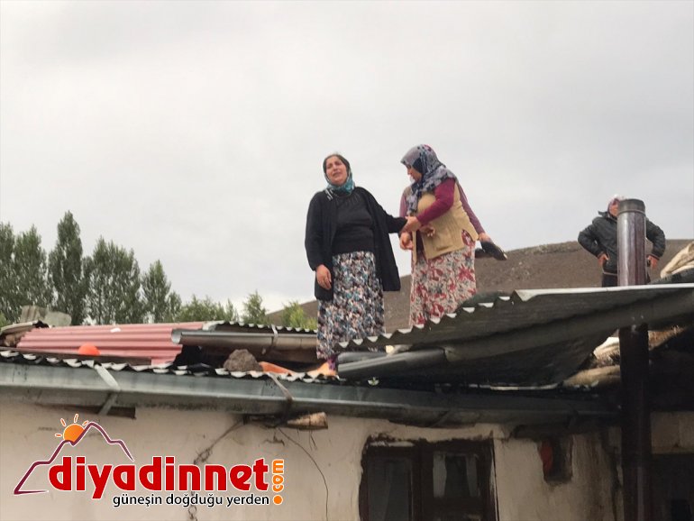 nedeniyle - Aynalı KARS Sağanak baskını yaşandı köyünde su 4