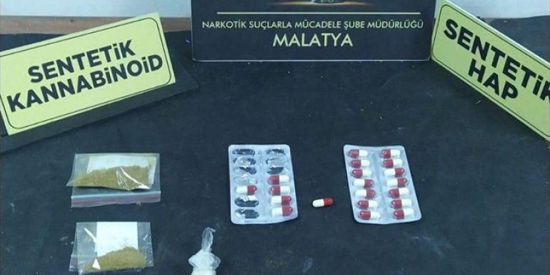 Malatya'da uyuşturucu operasyonunda bir kişi tutuklandı