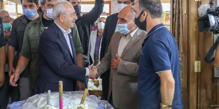 CHP Genel Başkanı Kılıçdaroğlu, Kapıköy Sınır Kapısı'nda incelemelerde bulundu: