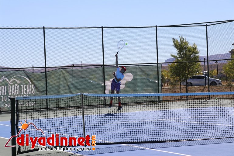 23 ilden sporcuların katıldığı Ağrı Dağı Tenis Turnuvası sona erdi