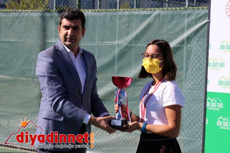 sona - Dağı Tenis ilden 23 AĞRI Turnuvası erdi Ağrı katıldığı sporcuların 4