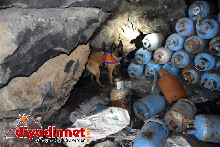 malzemeleri Ağrı geçirildi mağarada Dağı