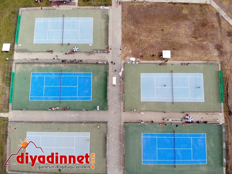 Ağrı katılımıyla başladı sporcunun Dağı ilden Turnuvası Tenis 137 23 7
