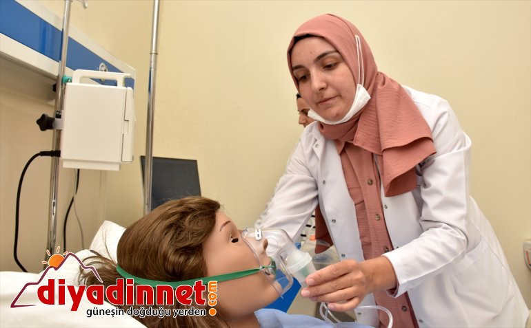 sağlıkçıları, eğitimiyle simülasyon mesleklerine daha - Geleceğin deneyimli başlayacak AĞRI 5