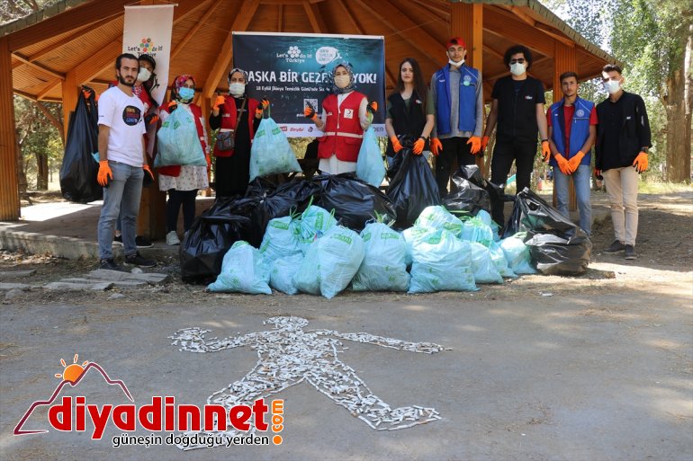 Gönüllüler temizliği çevre yaptı AĞRI - 5