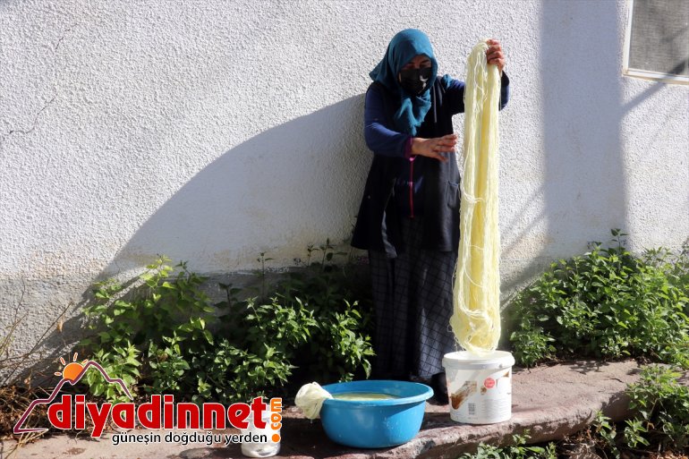 tel için yakıldı kış AĞRI vazgeçilmezi peynir - sofralarının Kazanlar 11